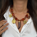 Amber Luxe Statement Necklace
