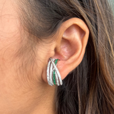 Green Luna Luxe Earrings