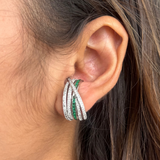 Green Luna Luxe Earrings