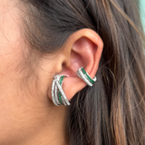 Green Luna Luxe Earcuffs