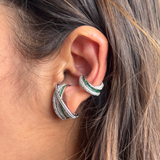 Green Luna Luxe Earcuffs