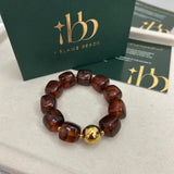 Chunky Resin Bead Bracelet