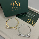 Linear Radiance Minimalist Cuff & Ring