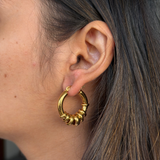 Sculpted Shine Hoops