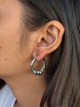 Sculpted Shine Hoops