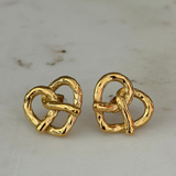 Pretzel Earrings