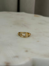 Regal Oval Link Ring