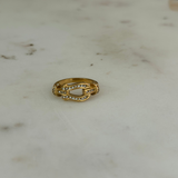 Regal Oval Link Ring