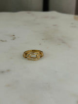 Regal Oval Link Ring