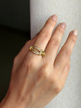 Regal Oval Link Ring