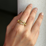 Regal Oval Link Ring