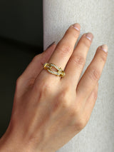 Regal Oval Link Ring