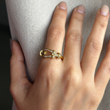 Regal Oval Link Ring