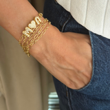 Link & Love Initials Magnetic Bracelet