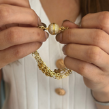 Link & Love Initials Magnetic Bracelet