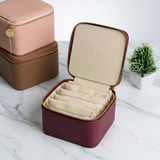 Soft Mellow Leather Jewellery Organiser