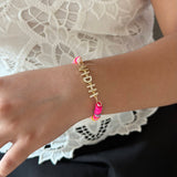 Kid Personalised Pop Name Bracelet