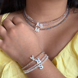 Sweet Letter Pearl Bracelet
