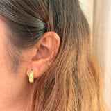 Solara Bloom Hoops