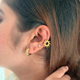 Sunflower Glow Earcuff