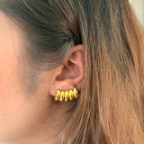 Golden Twist Earring