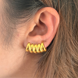 Golden Twist Earring