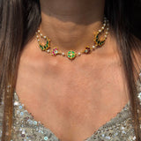 Chandphool Kundan Choker