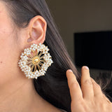 Pearl Viraasat Studs