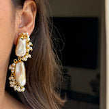 Ira Pearl Drop Earrings