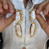 Ira Pearl Drop Earrings