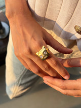 Gold Kitty Ring