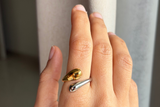 Noor Two Toned Ring