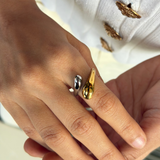 Noor Two Toned Ring