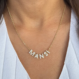 Personalised Sparkle Name Necklace