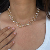 Three way stone Magnetic necklace/bracelet