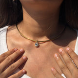 Elara Pear Drop Choker