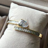 Half Studded Serpent Cuff
