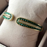 Green Openable Cuff Bracelet