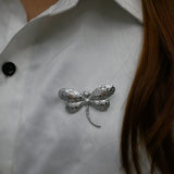 The Hammered Dragonfly Brooch