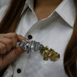 The Molten Wave Brooch