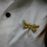 The Hammered Dragonfly Brooch