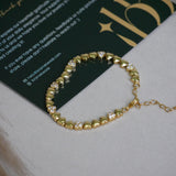 Amara Pave Heart Chain Bracelet