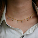 Personalized Name Dangle Necklace