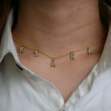 Personalized Name Dangle Necklace