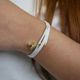 Halo Magnetic Initial Bracelet
