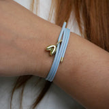 Halo Magnetic Initial Bracelet