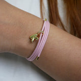 Halo Magnetic Initial Bracelet
