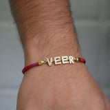 Personalized Eternal Name Rakhi Bracelet