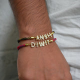 Personalized Eternal Name Rakhi Bracelet