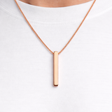 Classic Rose Gold Bar Chain